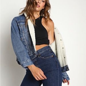 Levi’s Ex-Boyfriend Sherpa Denim Trucker Jacket